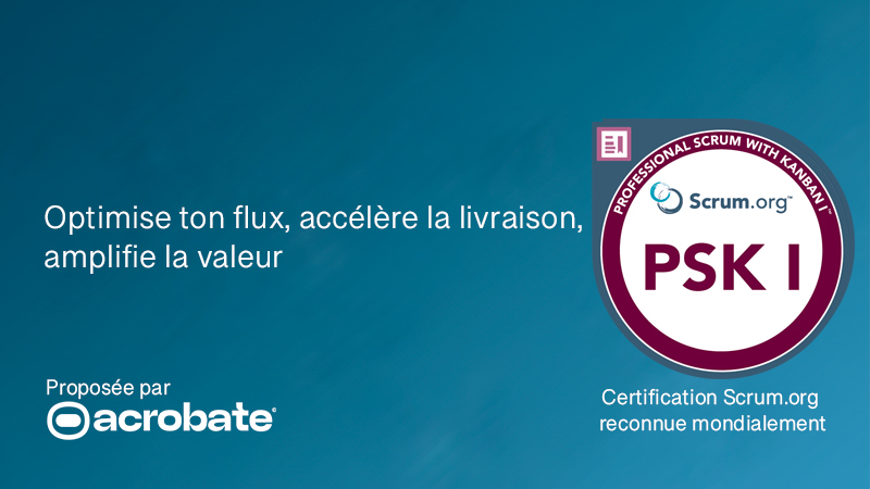Professional Scrum with Kanban Certification (PSK I)