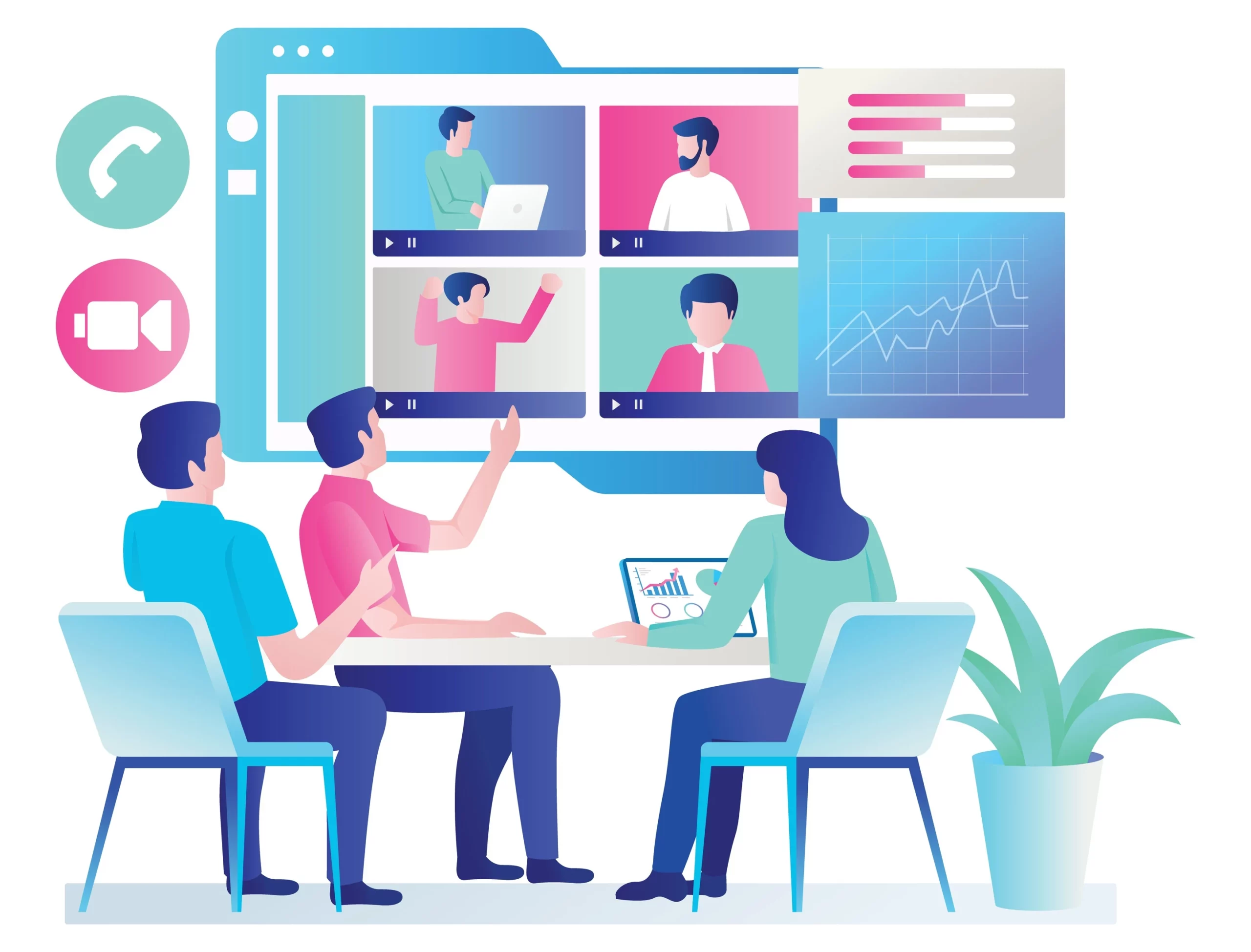 Télétravail et management hybride